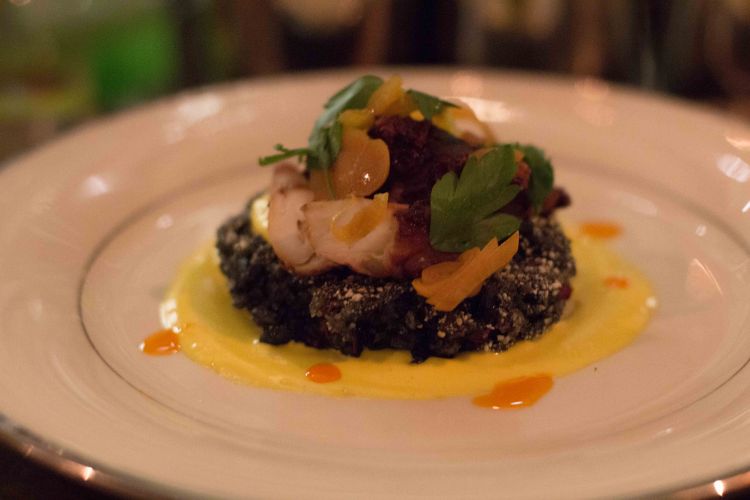 "Terrine LA Morningstar octopus"