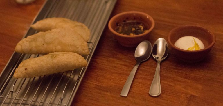 "El destilado oaxaca empanada"