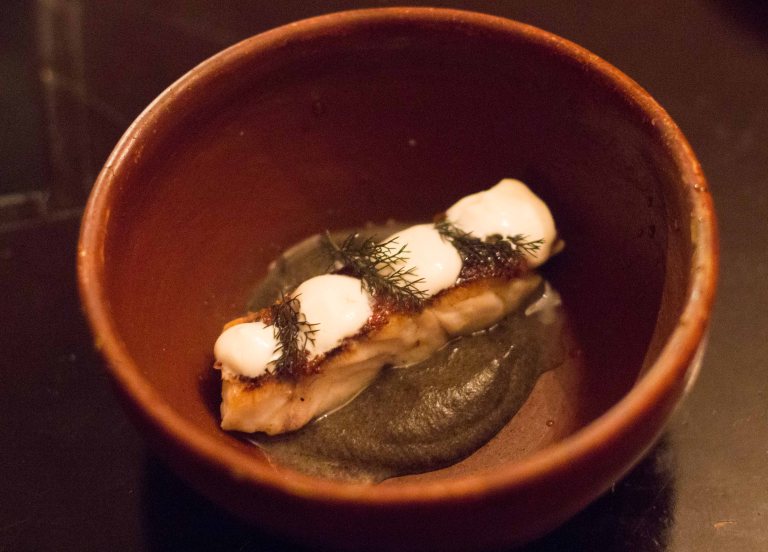 "El Destilado Oaxaca pescado"