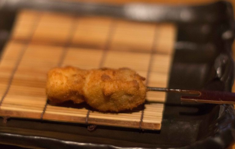 "Kushi Tanaka Kyoto negi buta"