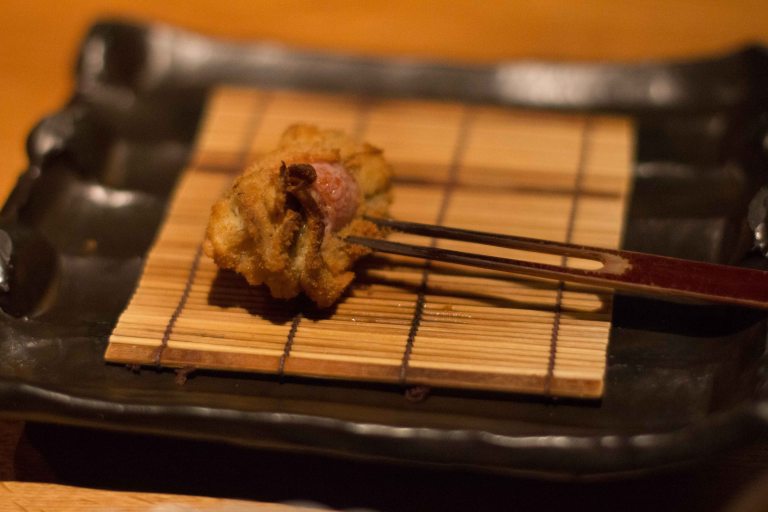 "Kushi Tanaka Kyoto maitake"