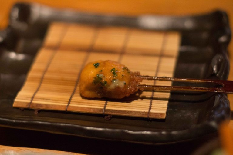 "Kushi Tanaka Kyoto mushroom butter"