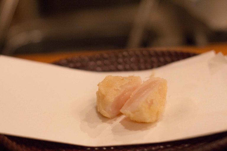 "tempura yoshikawa kyoto hotate scallop"