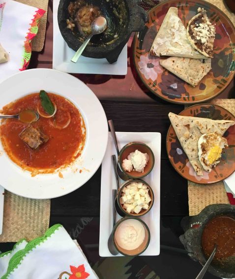 Tierra del Sol Oaxaca breakfast
