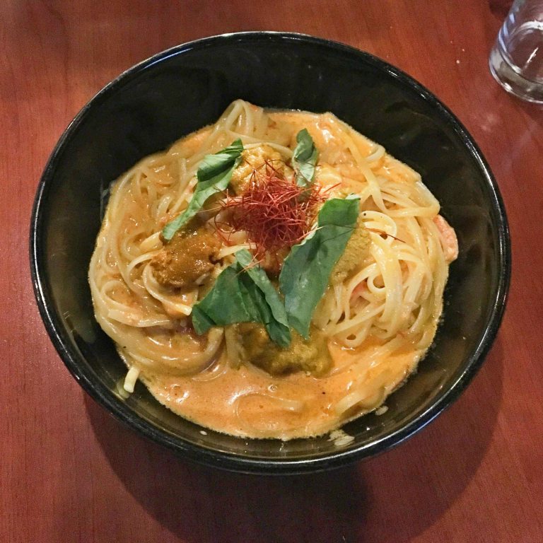 Namakura Vegas uni pasta