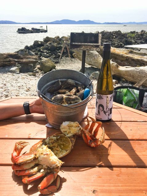 Taylors shellfish oysters crab chuckanut