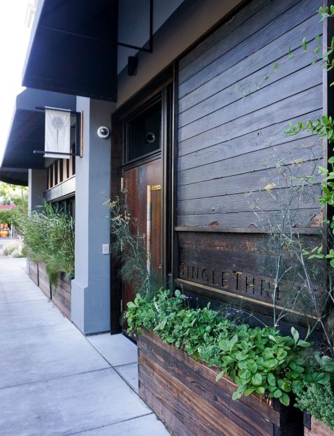 Singlethread Farm Healdsburg entrance