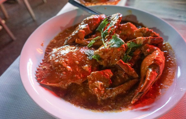 Jumbo Seafood SIN Crab chili