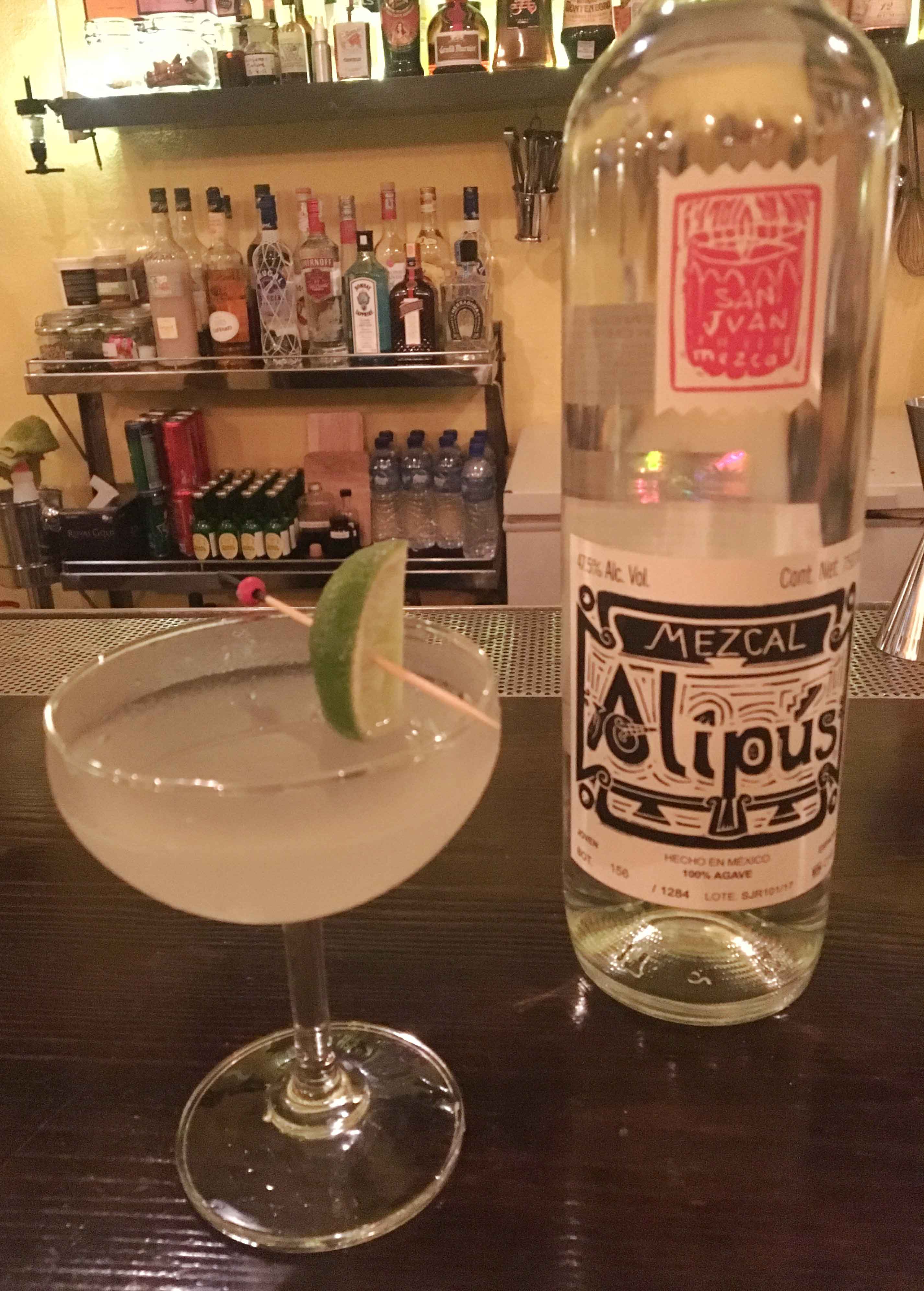 Mish Mash mezcal margarita