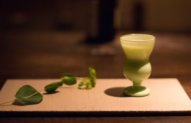 Gen yamamoto Tokyo cocktail fava bean