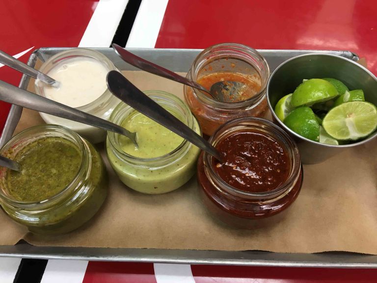 Taqueria Orinoco salsa