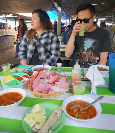 Baratillo Ocotlan breakfast