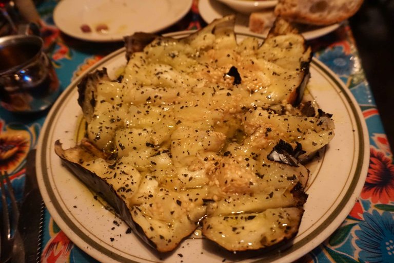 Lil Frankies NYC eggplant