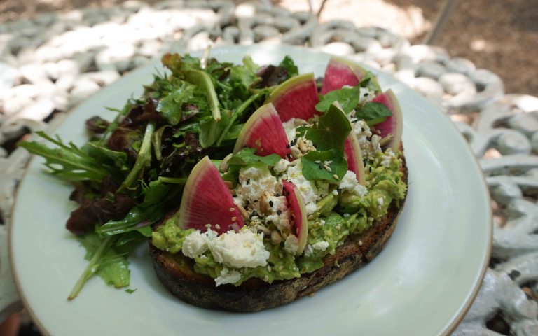 Maison Premiere Brooklyn avocado toast