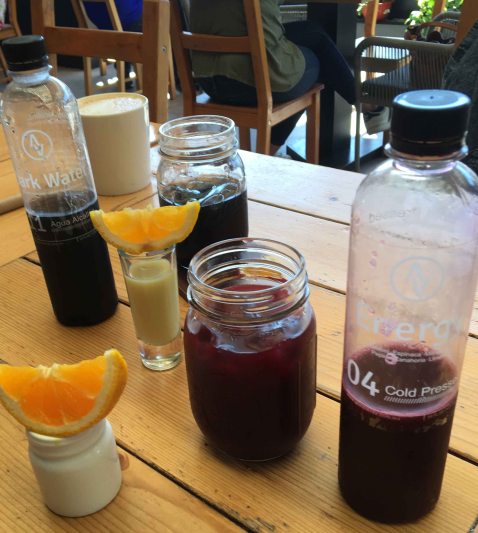 Alma Verde Tijuana juices