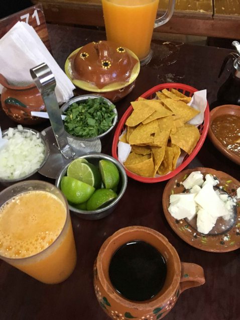 Dona Esthela Guadalupe breakfast