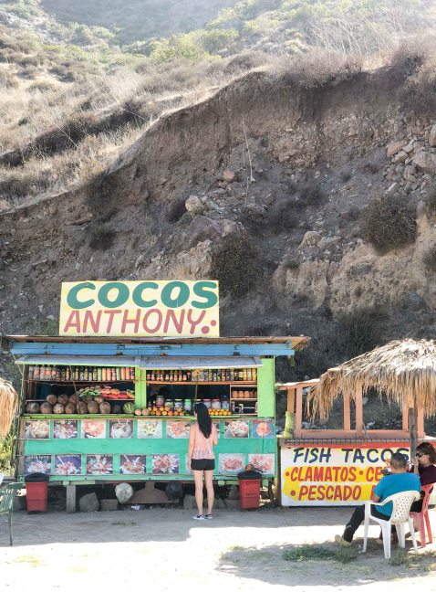 Susy Bando Fruit stand Mexico