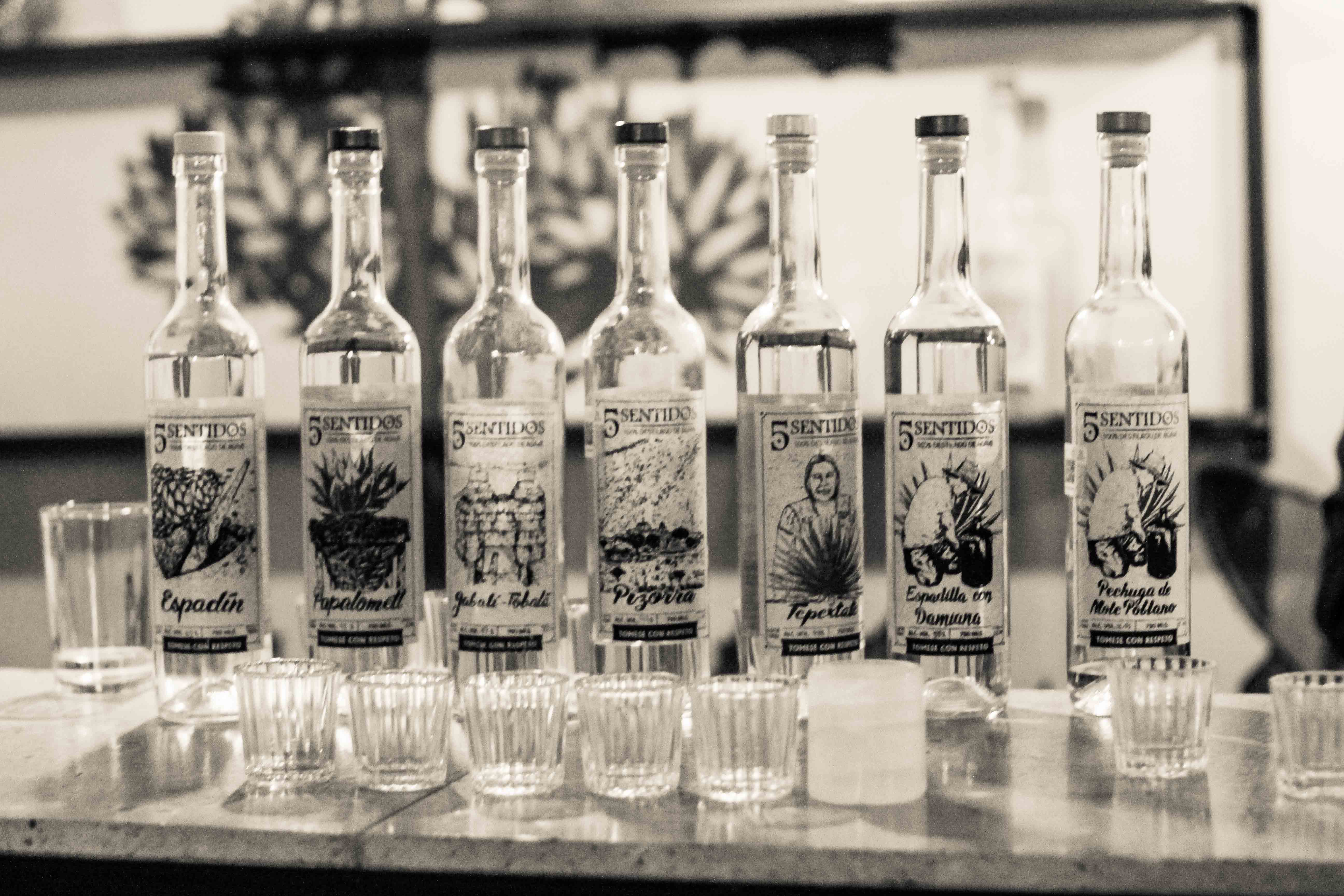 5 centidos mezcal oaxaca destilado
