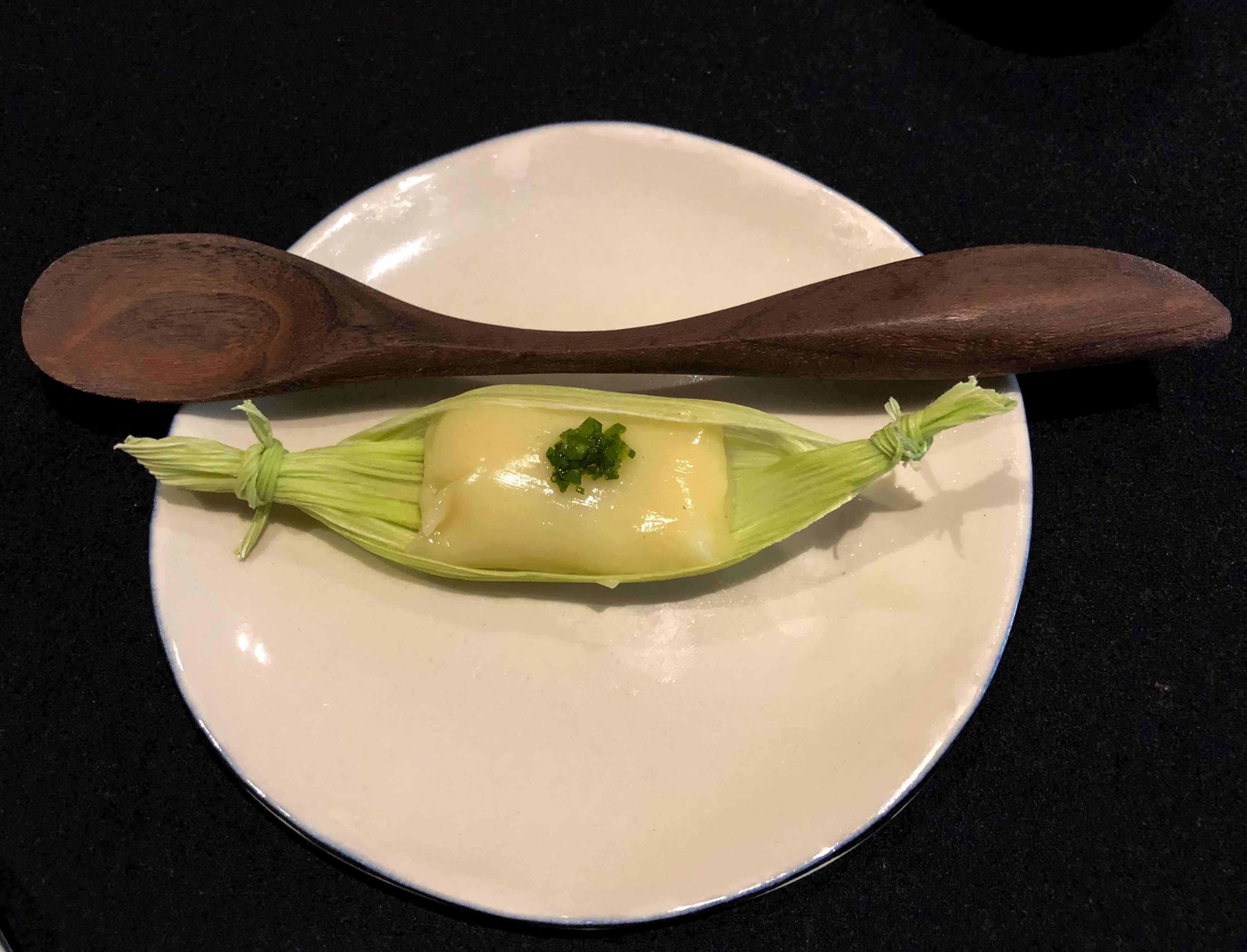 Pujol taco omakase white corn tofu