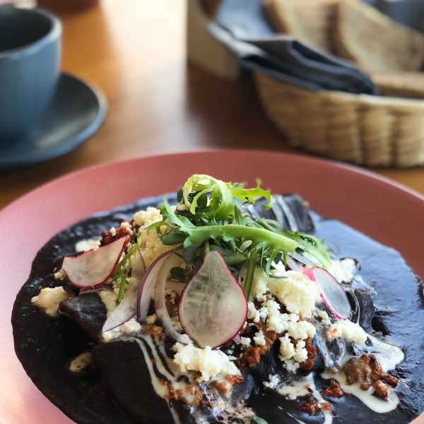 Fiero Oaxaca enchilada desayunos