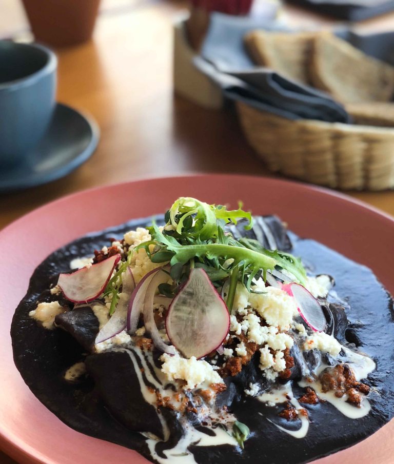 Fiero Oaxaca enchilada desayunos