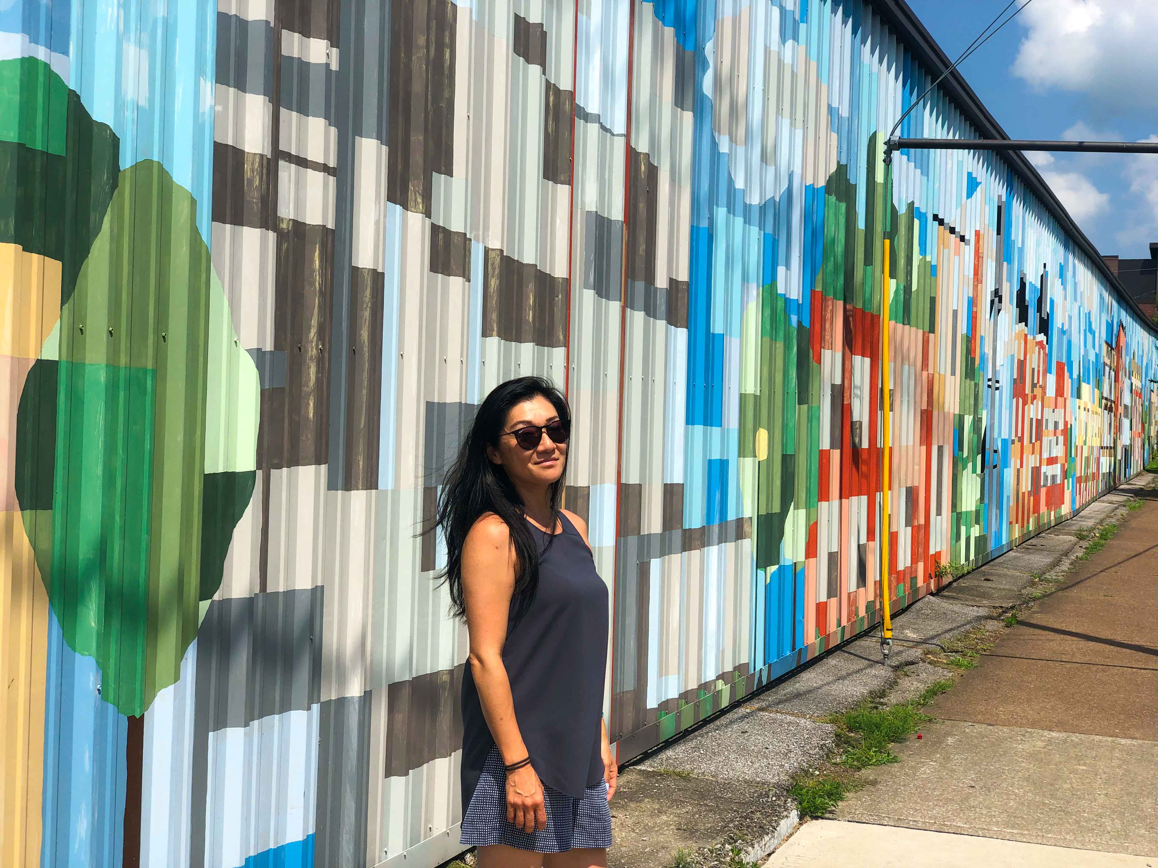 Susy Bando Nashville germantown mural